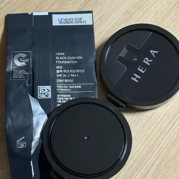 [BUNJANG] Hera Black Cushion Refill 23N1 (No Puff) / 헤라블랙쿠션 리필 23N1 (퍼프x)