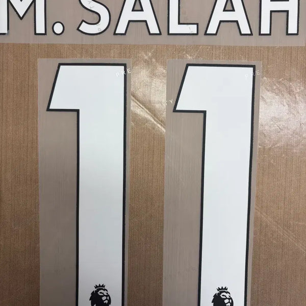 [BUNJANG] Liverpool 2017-2023 Home Salah League Jersey Customization / 17-23 리버풀 홈 살라 리그 유니폼 마킹