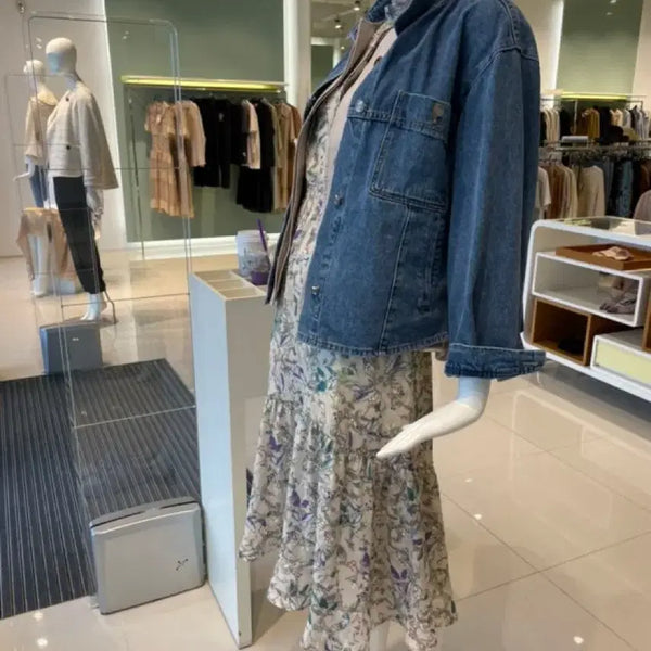[BUNJANG] SJSJ Vintage Washed Denim Jacket / SJSJ 청자켓