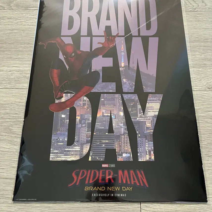 [BUNJANG] Spider-Man: Brand New Day PET Poster / 스파이더맨 브랜드 뉴 데이 PET 3주차 포스터