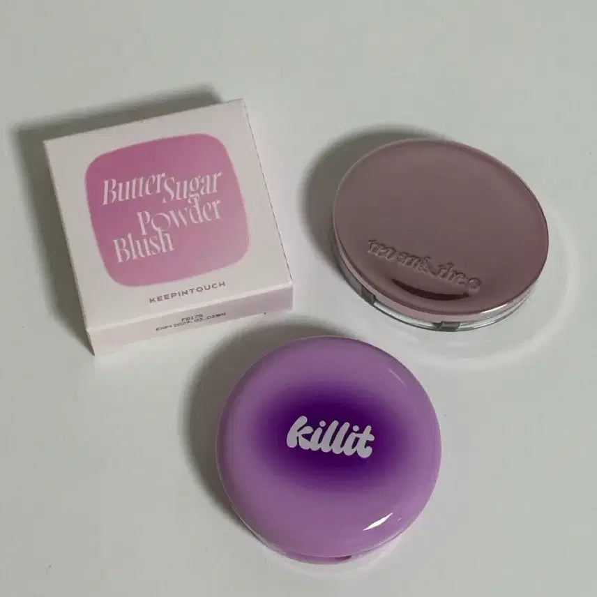 [BUNJANG] Keepin Touch, Teo & the, Kilit Bundle Highlighters & Powder / 화장품 일괄 키핀터치 태오앤더 하이라이터 킬릿