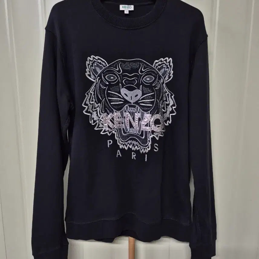 [BUNJANG] Kenzo Tiger Sweatshirt Black / 겐조 타이거 맨투맨 블랙