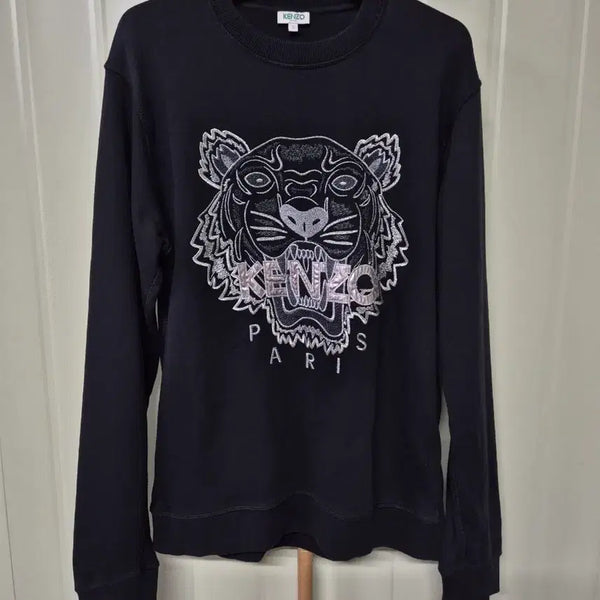 [BUNJANG] Kenzo Tiger Sweatshirt Black / 겐조 타이거 맨투맨 블랙