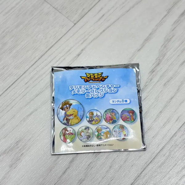 [BUNJANG] Anibirth Digimon Tai Kamiya Can Badge / anibirth 디지몬 캔뱃지(태일)