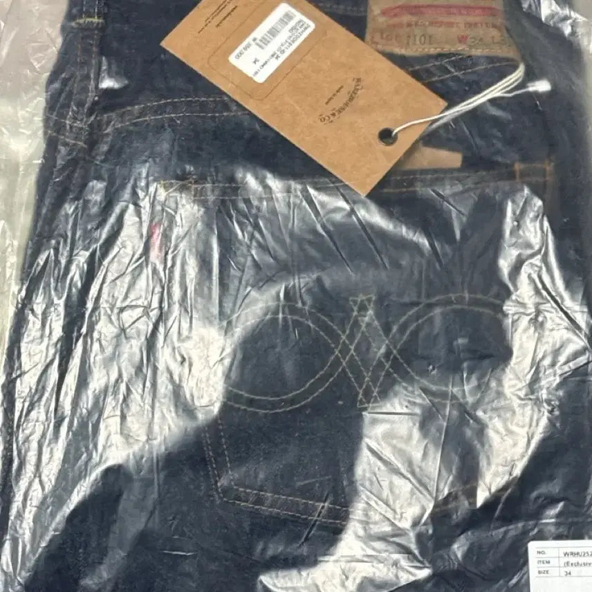 [BUNJANG] Warehouse 1101 One Wash Denim Jeans 34x31 / 웨어하우스 1101 원워시 34*31 새상품