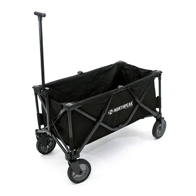 [BUNJANG] Nothpeak Smart Cart Black Folding Wagon (Sealed) / 노스피크 스마트 카트 블랙 캠핑 접이식 웨건 미개봉 새상품 판매합니다.