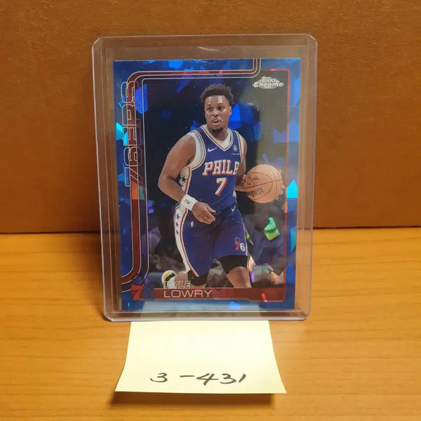 [BUNJANG] Topps Chrome Sapphire Kyle Lowry Basketball Card / 탑스 크롬 사파이어 카일 라우리 농구카드