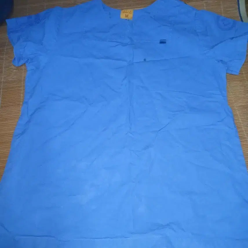 [BUNJANG] Dongwoo Medical Scrub Top (Navy, M) / 동우의료기 의사가운 남색 M사이즈전북대병원수술실업무복반팔상의다용도쓰실분