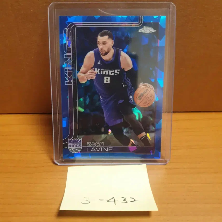 [BUNJANG] Tops Chrome Sapphire Zach LaVine Basketball Card / 탑스 크롬 사파이어 잭 라빈 농구카드