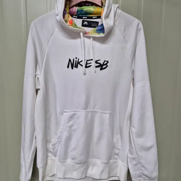 [BUNJANG] Nike SB Hooded Sweatshirt White / 나이키 SB 후드티 화이트