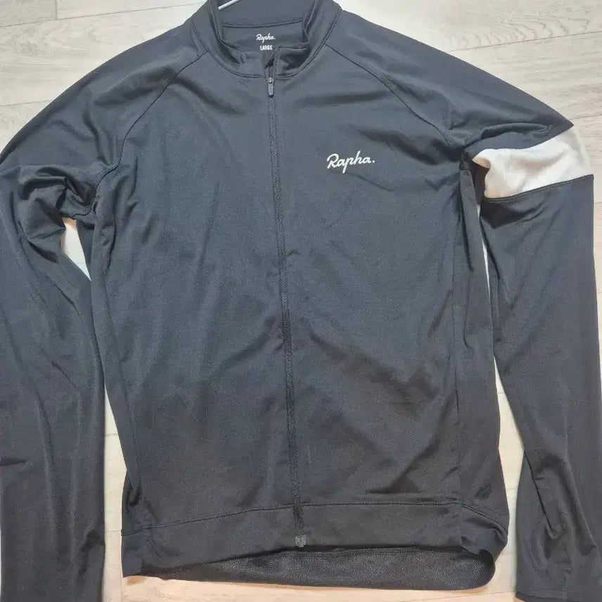 [BUNJANG] Rapha Cycling Jacket Black/White L / 라파 져지