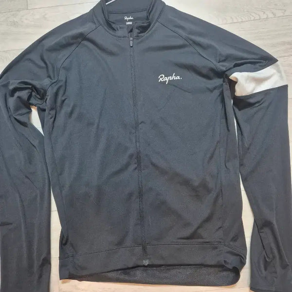 [BUNJANG] Rapha Cycling Jacket Black/White L / 라파 져지