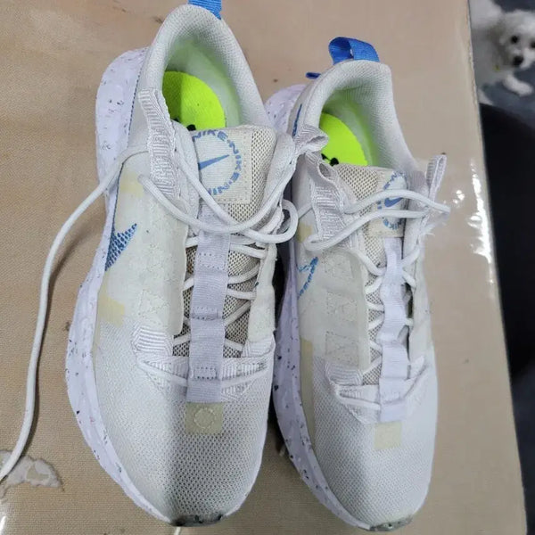 [BUNJANG] Nike React Infinity Run Flyknit 4 White Blue / 나이키 리액트 인피니티 런 플라이니트 4 화이트 블루240