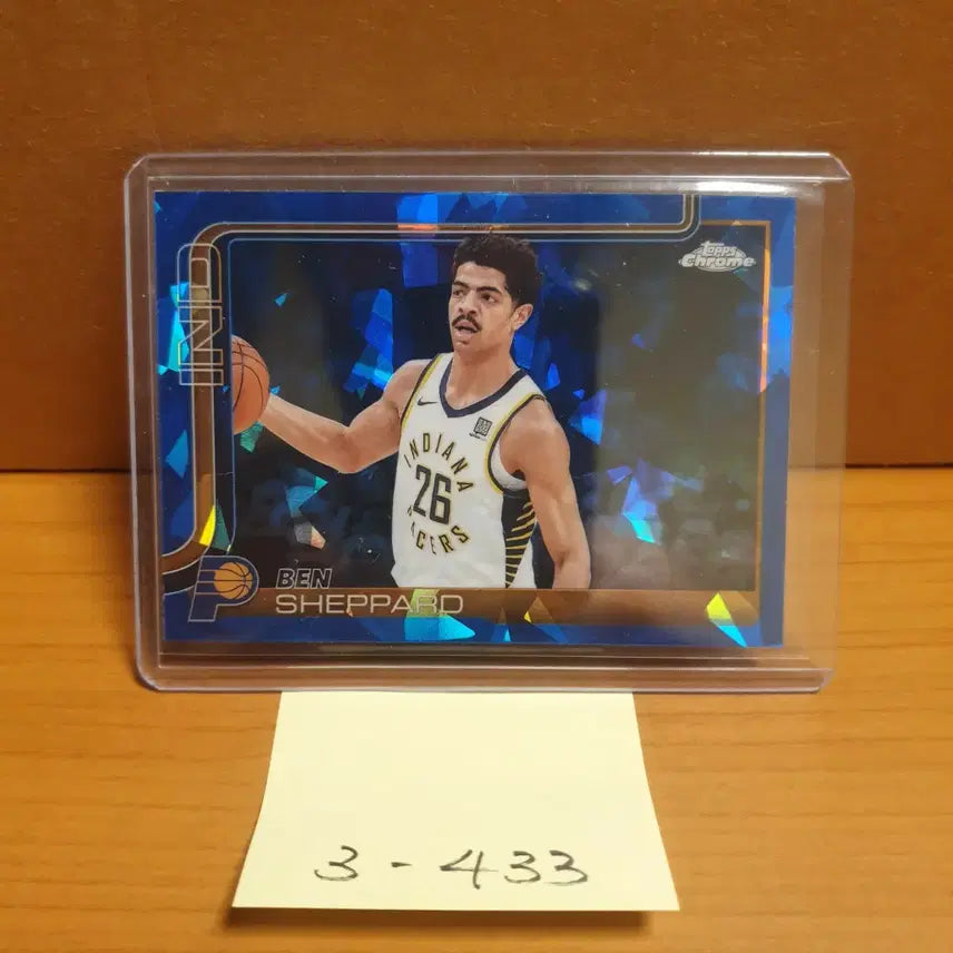 [BUNJANG] Topps Chrome Sapphire Ben Shepard Basketball Card / 탑스 크롬 사파이어 벤 세퍼드 농구카드