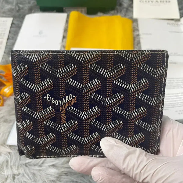 [BUNJANG] Goyard Victoire Bifold Wallet Navy / [풀구성/백화점판] 고야드 빅트와르 반지갑 네이비
