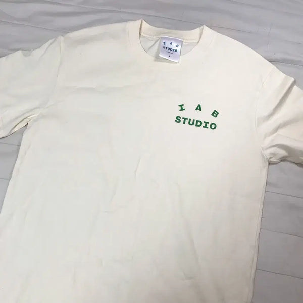 [BUNJANG] IAB STUDIO T-Shirt Ivory / IAB STUDIO 반팔티 아이앱스튜디오