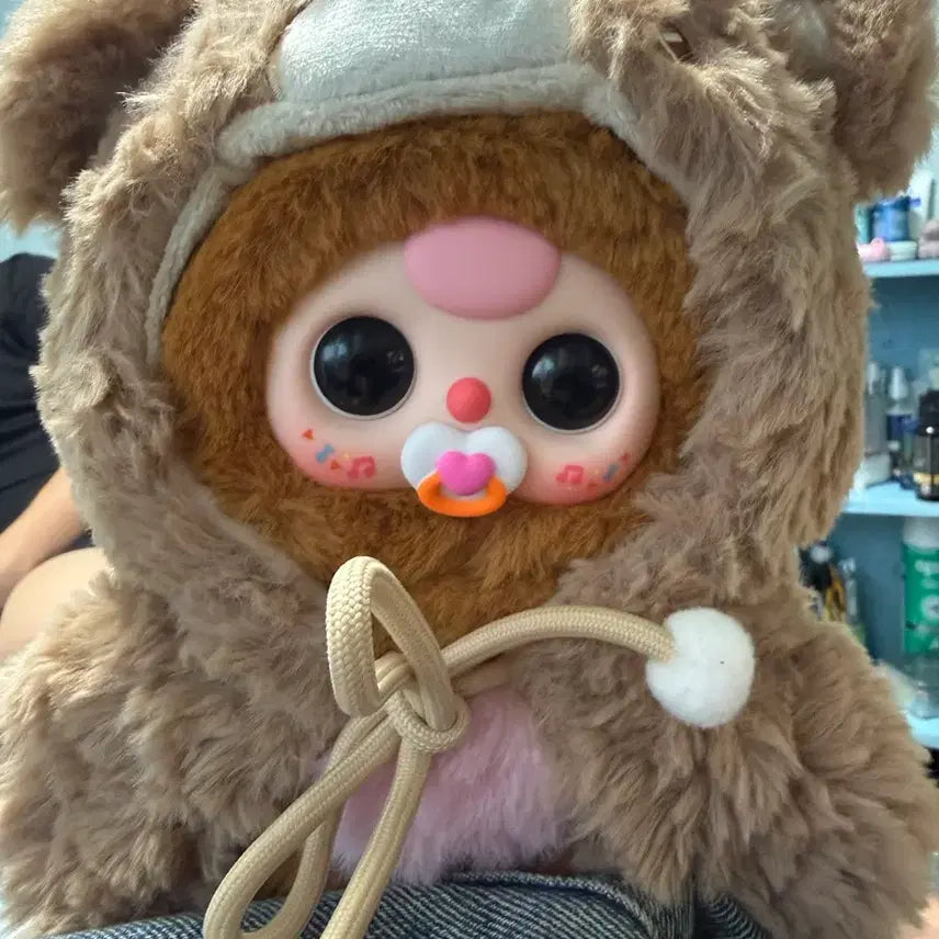 [BUNJANG] Baby Pacifier with Bear Design / 난 영웅이 아니야 베이비 곰 쪽쪽이