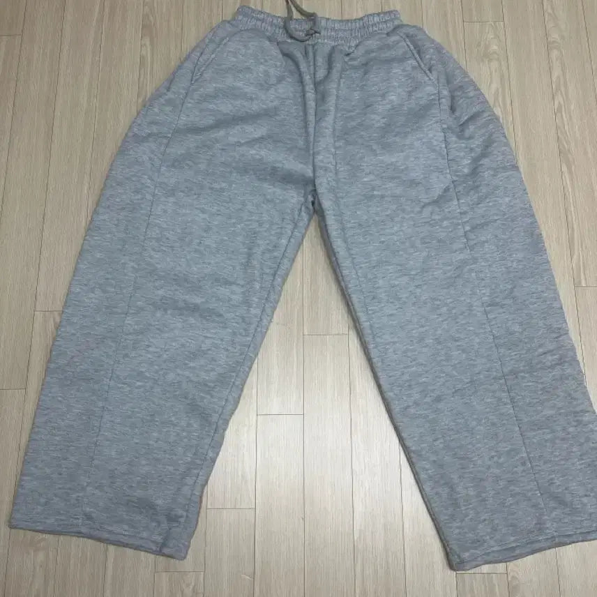[BUNJANG] Fleece Jogger Pants - Gray / 기모 조거팬츠 그레이
