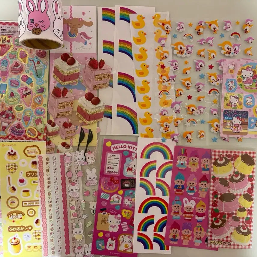 [BUNJANG] Diarry Decoration Sticker Bundle Set (27 Sheets) / 다꾸용품 처분) 다꾸스티커 27장 일괄