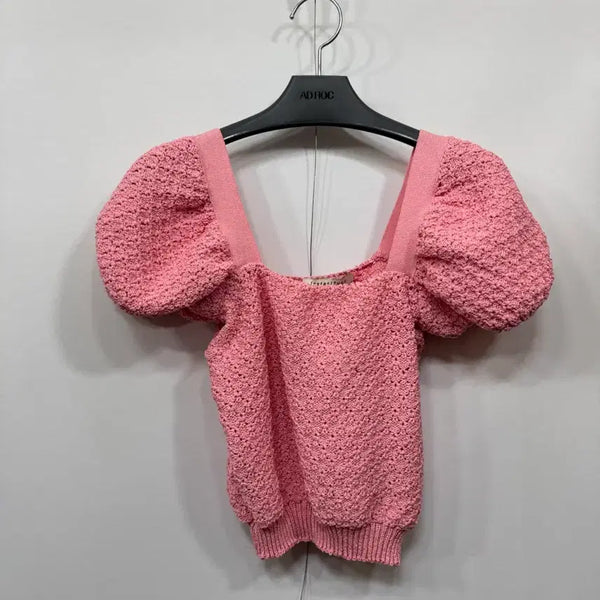 [BUNJANG] Instance Funk Short Sleeve Knit / 0) 인스턴트펑크 반팔 니트