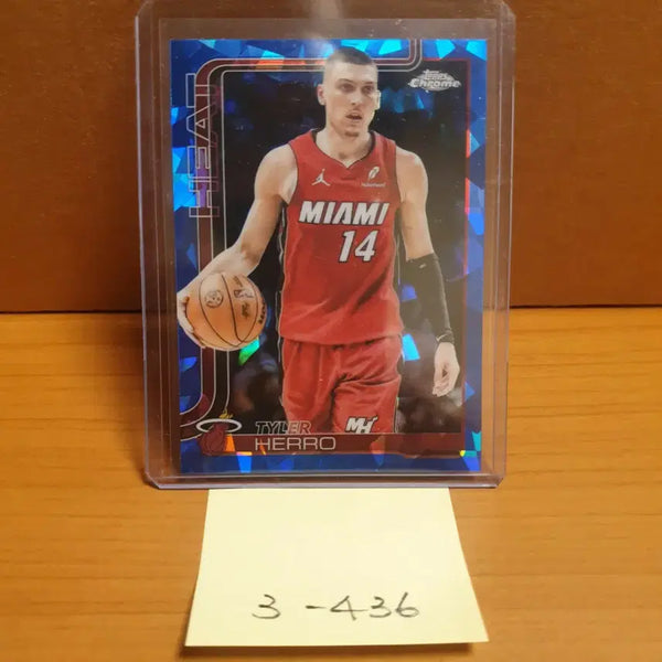 [BUNJANG] Topps Chrome Sapphire Tyler Herro Basketball Card / 탑스 크롬 사파이어 타일러 히로 농구카드