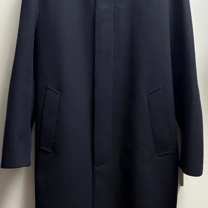 [BUNJANG] Mackintosh Wool Rubberized Coat Navy Size 44 / 맥킨토시 울 러버라이즈 코트 네이비 44 사이즈