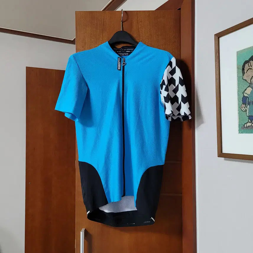 [BUNJANG] Assos EQUIP JERSEY evo8 White, Blue / 아소스 이큅 져지 evo8 화이트, 블루
