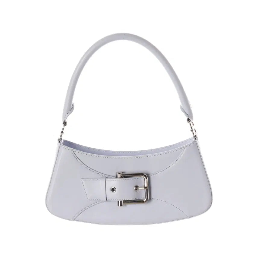 [BUNJANG] Osoi 23SS Belted Brocle Shoulder Bag Tote Bag Pale Blue / 오소이 23SS 벨티드 브로클 숄더백 토트백 페일 블루