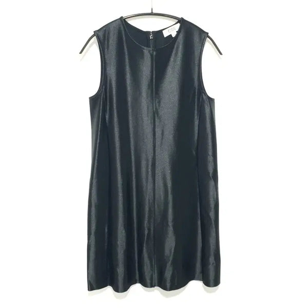 [BUNJANG] COS Sleeveless Paneled Satin Dress / 코스 민소매 패널드 새틴 원피스 XS_S2563