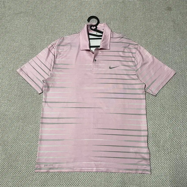 [BUNJANG] Nike Tiger Woods Performance Short Sleeve Polo Shirt M / M 나이키 타이거우즈 기능성 반팔 카라티 B.8368