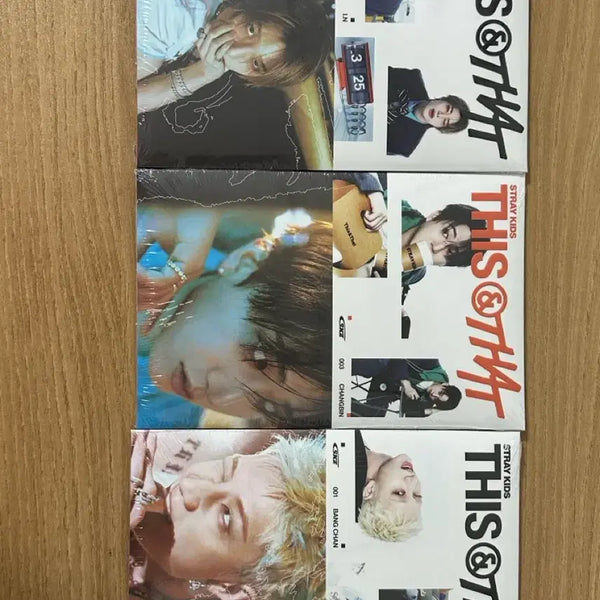 [BUNJANG] Stray Kids 'Stray Kids Unveil, Vol. 1 : GO LIVE / (일괄) 스트레이키즈 디스앤댓 개인반 미개봉앨범 방찬 창빈 아이엔
