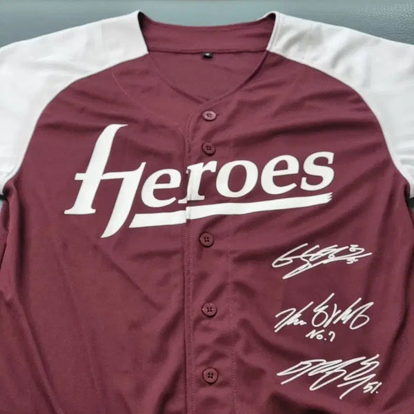 [BUNJANG] Kiwoom Heroes 2019 Korean Series Commemorative Uniform Size 95 / 키움 히어로즈 2019 한국시리즈 진출 기념 유니폼 95