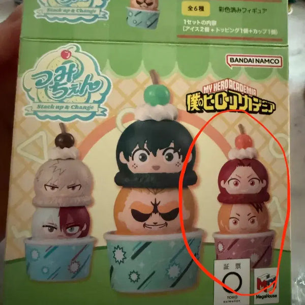 [BUNJANG] My Hero Academia Ice Cream Stack & Change Figure / 나의히어로아카데미아 아이스크림 피규어