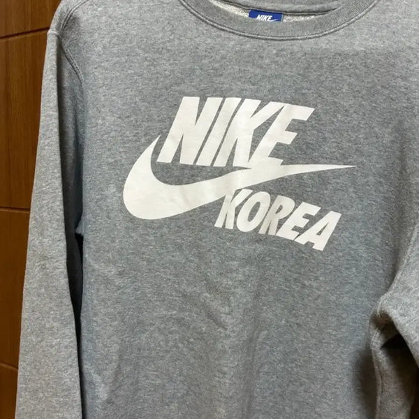 [BUNJANG] Nike Korea Sweatshirt Grey / 나이키 코리아 맨투맨 그레이