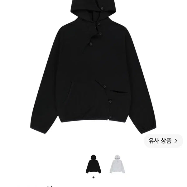 [BUNJANG] Sansan Gear Button Hoodie / 산산기어 버튼 후디