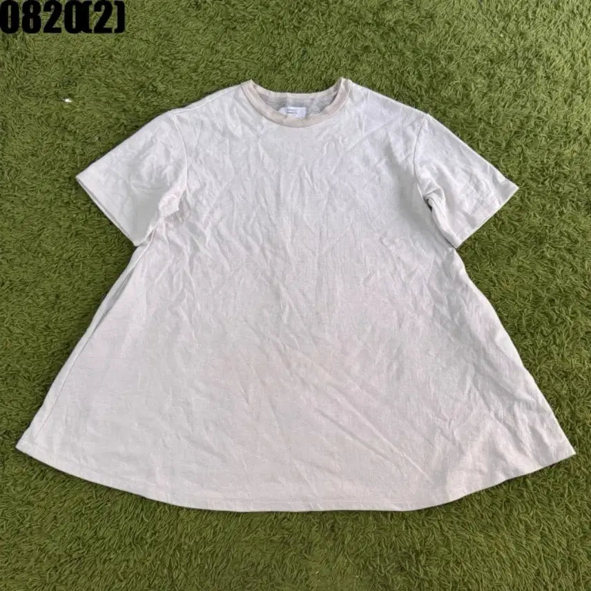 [BUNJANG] Tomboy T-Shirt Light Grey / 톰보이반팔 티셔츠 라이트 그레이