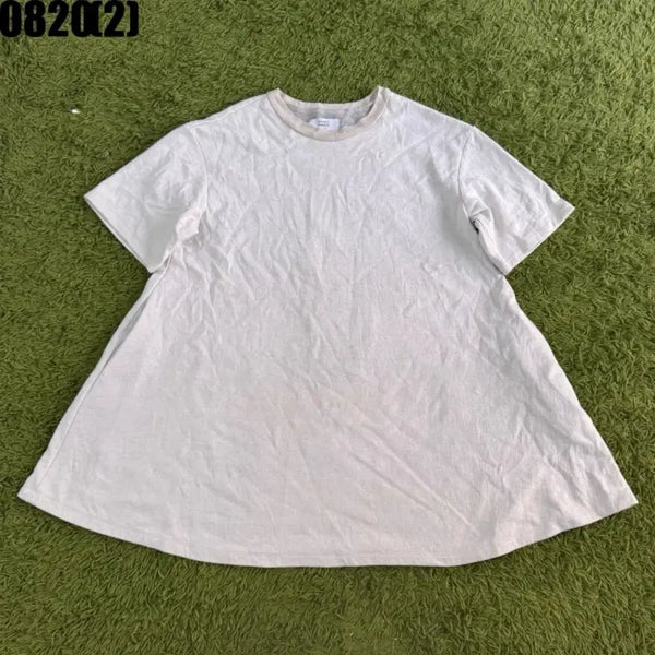 [BUNJANG] Tomboy T-Shirt Light Grey / 톰보이반팔 티셔츠 라이트 그레이