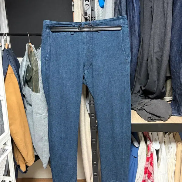 [BUNJANG] RRL Indigo Herringbone Trousers Size 31/30 / 더블알엘 인디고 헤링본 트라우저 31/30