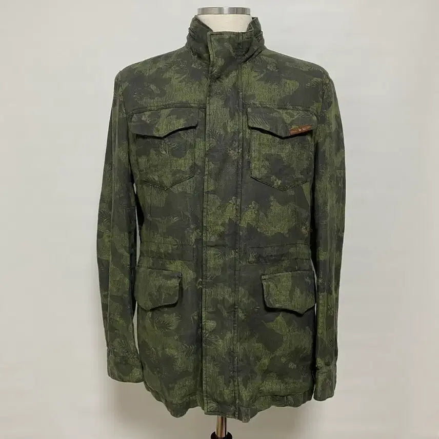 [BUNJANG] Beanpole Camouflage Pattern Field Jacket (Size 95) / Beanpole 빈폴 야상 자켓 95 그린