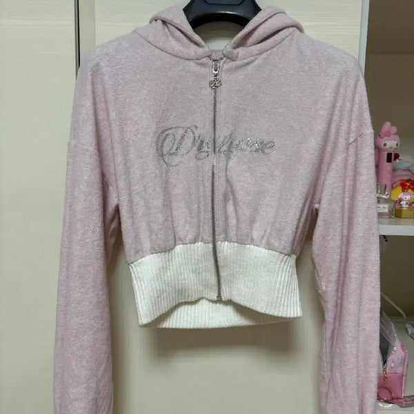 [BUNJANG] Dry Rose Hoodie Zip-Up / 드라이로즈 후드집업
