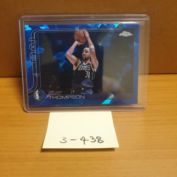 [BUNJANG] Topps Chrome Sapphire Klay Thompson Basketball Card / 탑스 크롬 사파이어 클레이 탐슨 농구카드