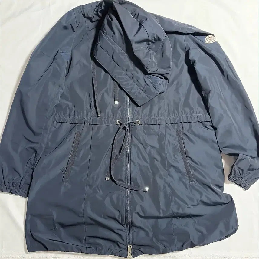 [BUNJANG] Moncler Hooded Windbreaker Jumper Navy Size 1 / 몽클레어 후드 바람막이 점퍼 네이비 1