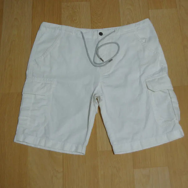 [BUNJANG] Suitsupply Cotton Linen Cargo Shorts / 수트서플라이 코튼린넨 반바지 34