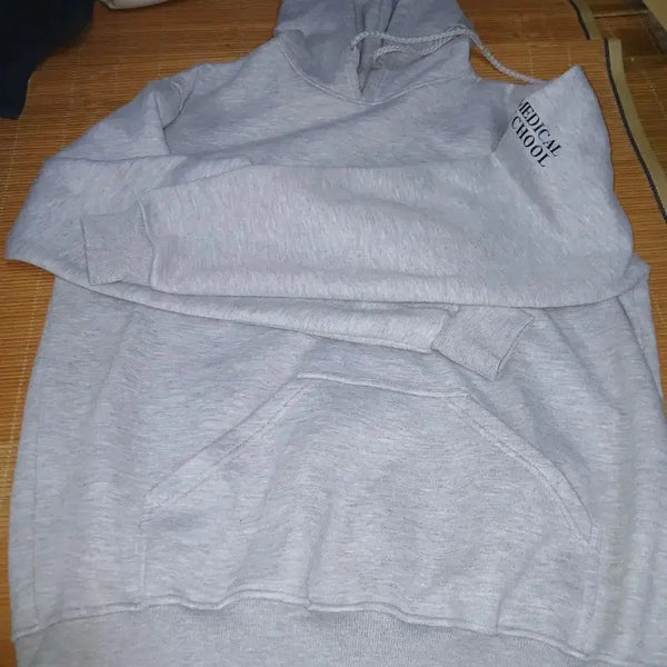 [BUNJANG] Medical School Gray Hoodie 3XL / 의료학과 후드티 그레이3xL