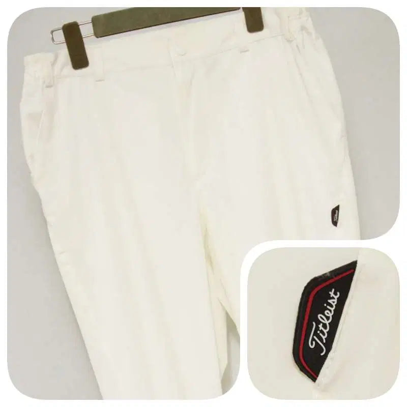 [BUNJANG] Titleist White Functional Golf Pants Men's 30 Inch / 타이틀리스트 화이트 기능성 골프팬츠 남성30인치