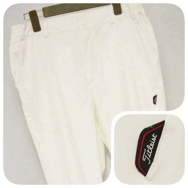 [BUNJANG] Titleist White Functional Golf Pants Men's 30 Inch / 타이틀리스트 화이트 기능성 골프팬츠 남성30인치