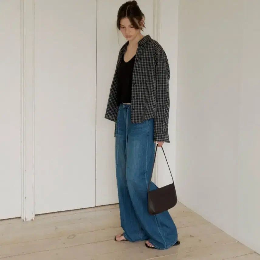 [BUNJANG] 108pound Slim Shoulder Bag - Chocolate Brown / 108pound Slim Shoulder Bag_Chocolate Brown 108파운드