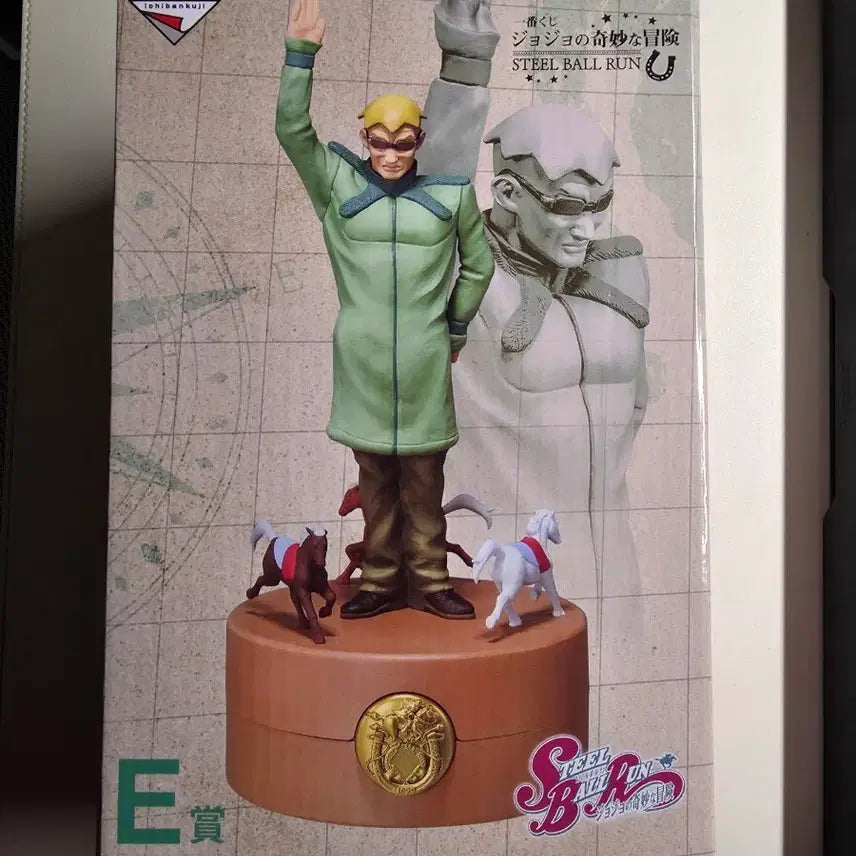 [BUNJANG] JoJo's Bizarre Adventure: Steel Ball Run Prize E Steven Steel Figure (Sealed) / (미개봉) 죠죠 스틸 볼 런 E상