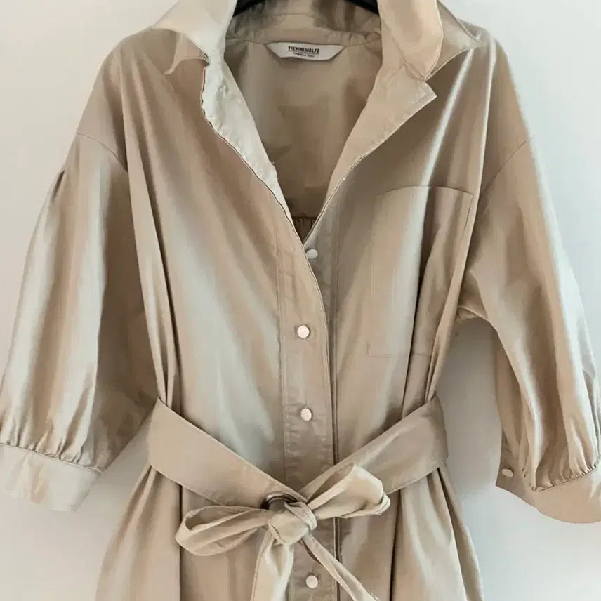 [BUNJANG] Beige Dress / 베이지 원피스