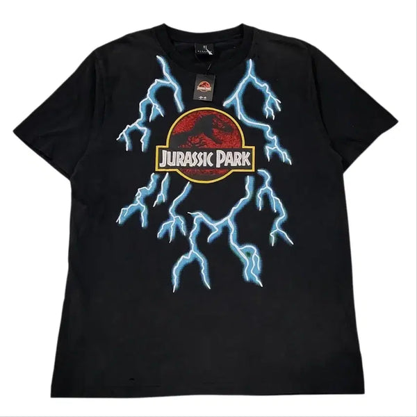 [BUNJANG] Dark Room Studio Jurassic Park Short Sleeve T-Shirt XL / 다크룸 스튜디오 쥬라기 공원 반팔 티셔츠 새상품